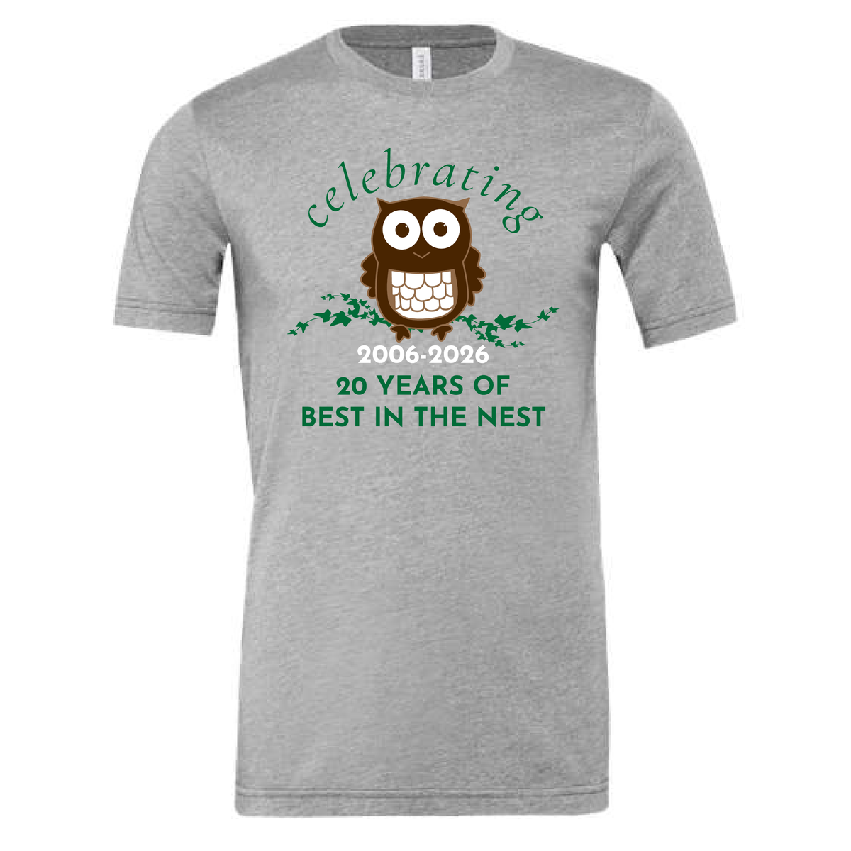 Adult Unisex 2026 Spiritwear T-Shirt (Athletic Grey)
