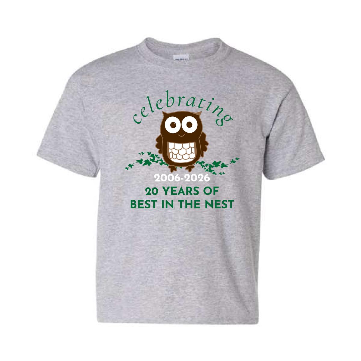 Youth Unisex 2026 Spiritwear T-Shirt (Athletic Grey)